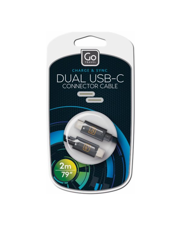 956 2M Dual Usb C Cable - Electronics