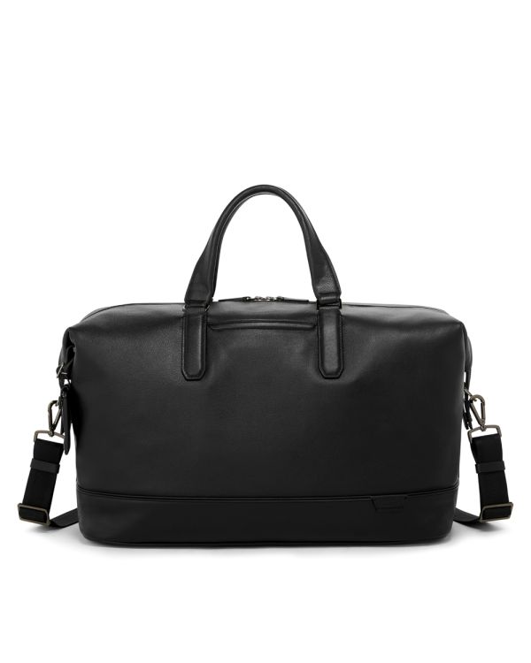 Nelson Duffel - Harrison Leather Black