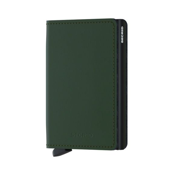 Browse The Secrid Slim Wallet - Matte Green & Black (SM-GREEN BLACK) For $77.94. View Our Range Of Secrid Wallets From Case Luggage. View Secrid's Ranges Mini, Matte & Vintage Wallets And Card Holders. Free UK Delivery & Returns Available. Pay In 3 Klarna & PayPal Available.