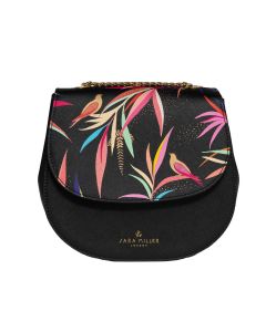 Half Moon Crossbody - Black Bamboo