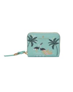 Small Zip Around Purse - Ostrich