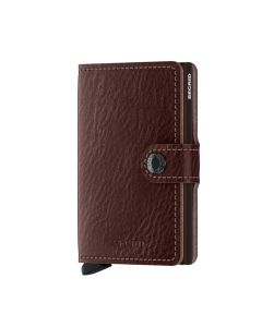 Mini Wallet  - Veg Espresso-Brown