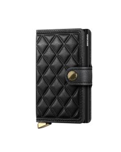 Mini Wallet - Emboss Diamond Black