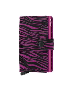 Mini Wallet - Zebra Fuschia