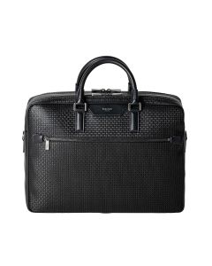 Double Zip Briefcase - Stepan Sustainable - Black