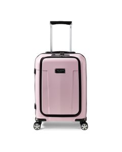 Small Trolley Spinner Front Pocket - Flying Colours Blush Pink