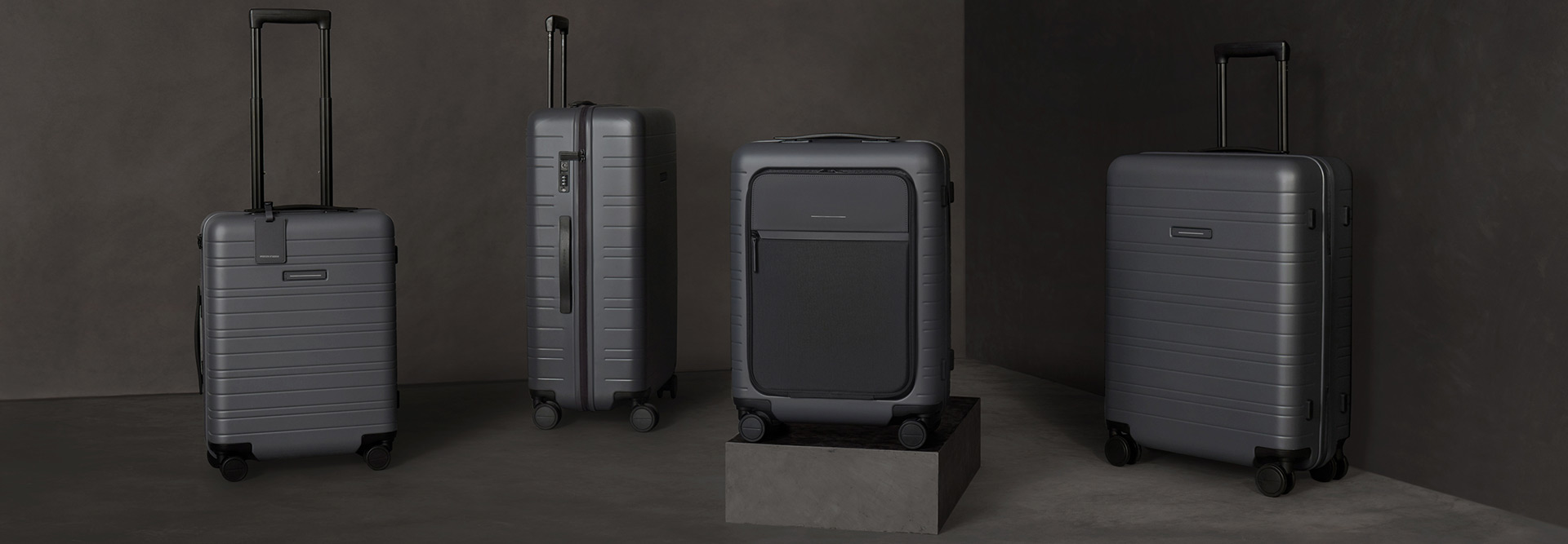 Valise, H7 (graphite, Polycarbonate / Polyester, HORIZN STUDIOS